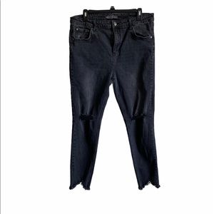 Wild Fable High Rise Skinny Gray Denim Jeans 16